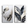 Wallity Conjunto de 2 Lienzos Decorativos Multicolor (45 x 70 cm)